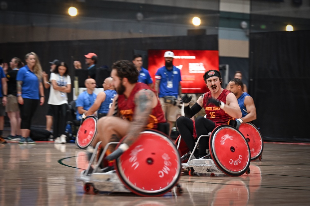 2022 DOD Warrior Games Team Marine Corps – Wheelchair Rugby Prelims