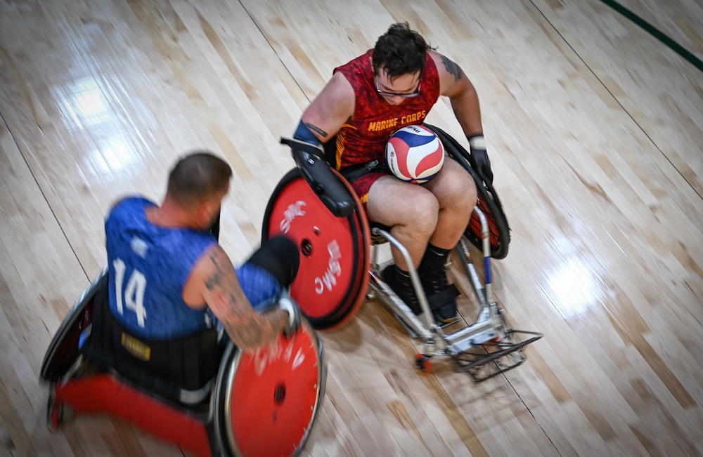 2022 DOD Warrior Games Team Marine Corps – Wheelchair Rugby Prelims