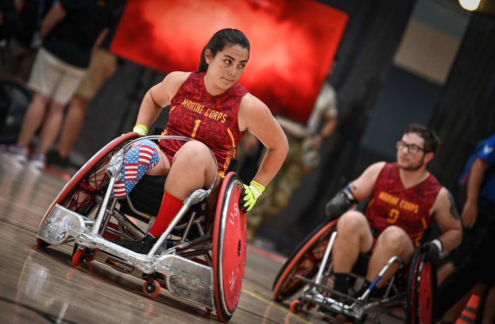 2022 DOD Warrior Games Team Marine Corps – Wheelchair Rugby Prelims