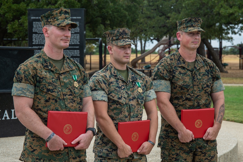 Three Marines, Three Medals