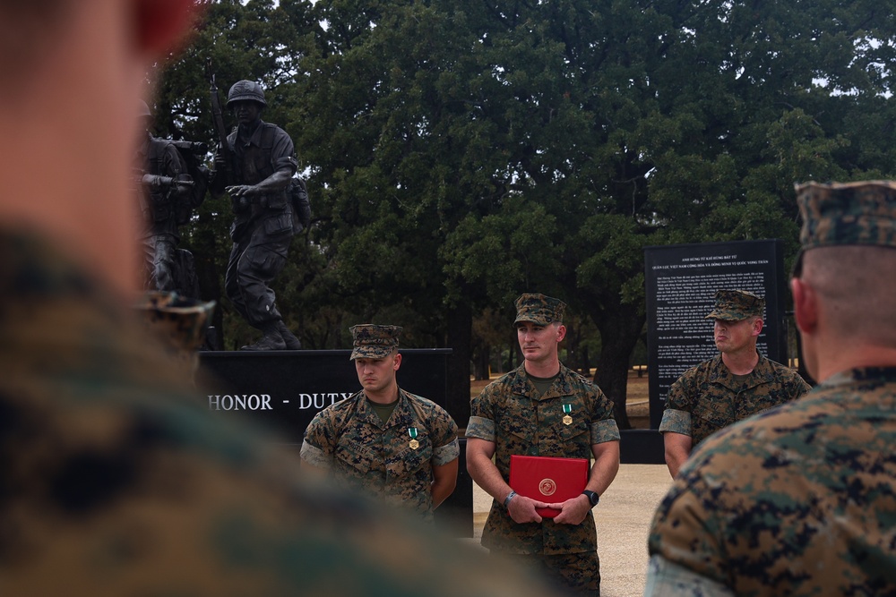 Three Marines, Three Medals