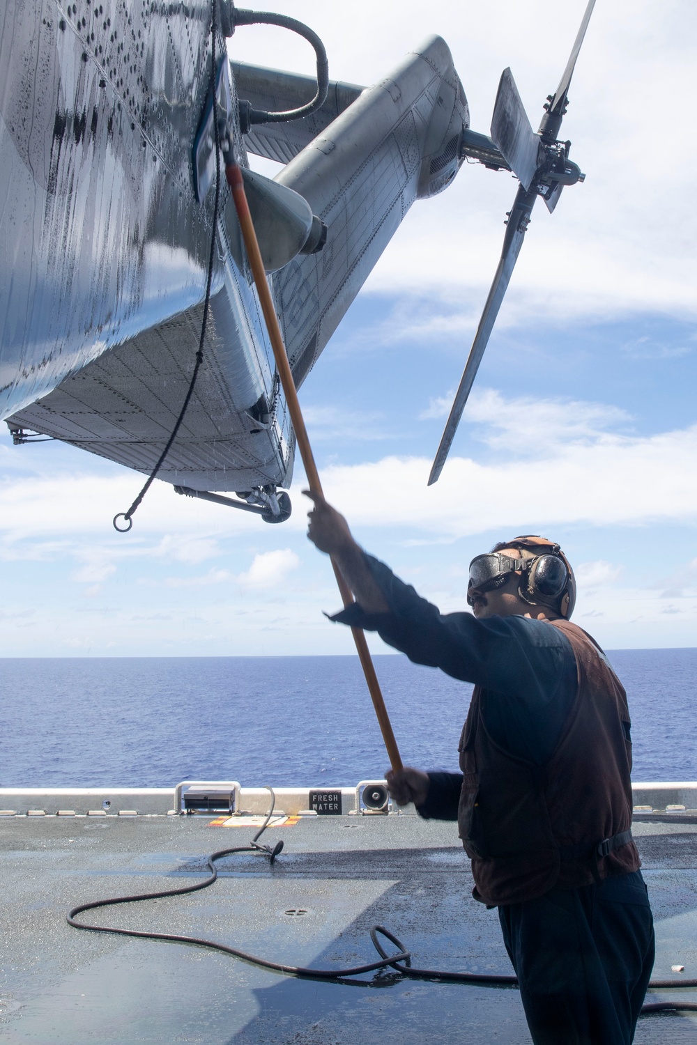 USS Tripoli and VMM-262 (Reinforced) Flight Operations