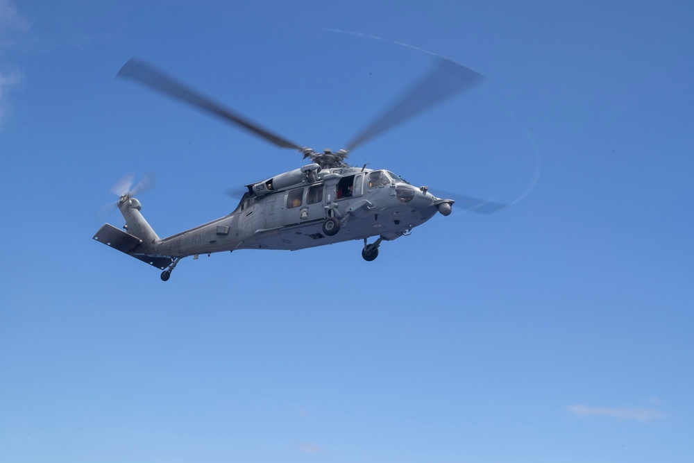 USS Tripoli and VMM-262 (Reinforced) Flight Operations