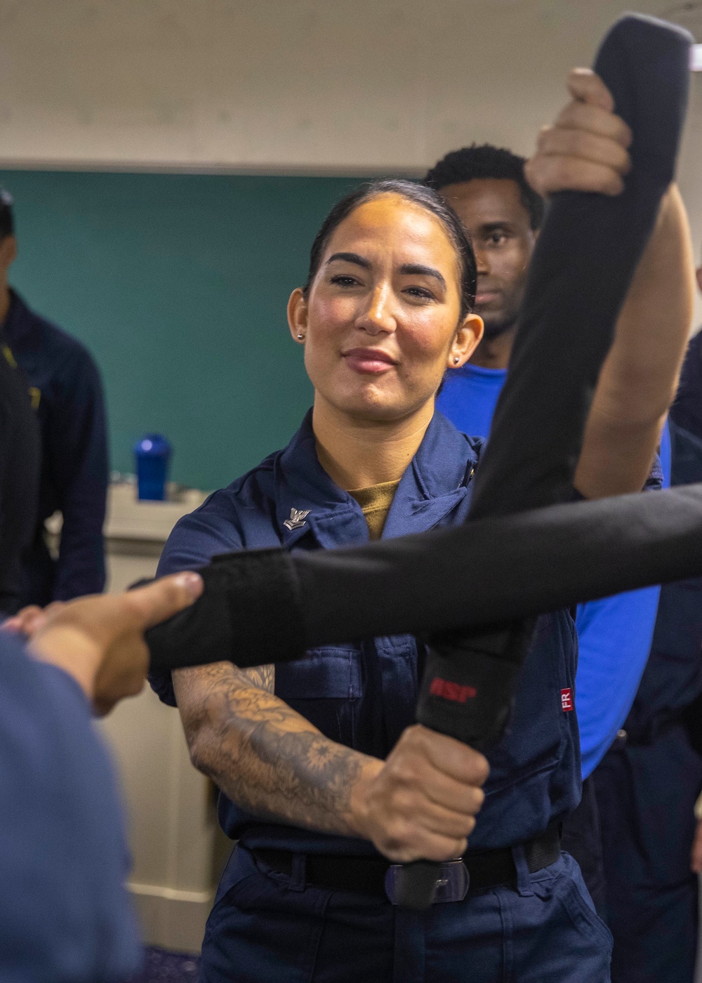 Tripoli Sailors Attend Security Training