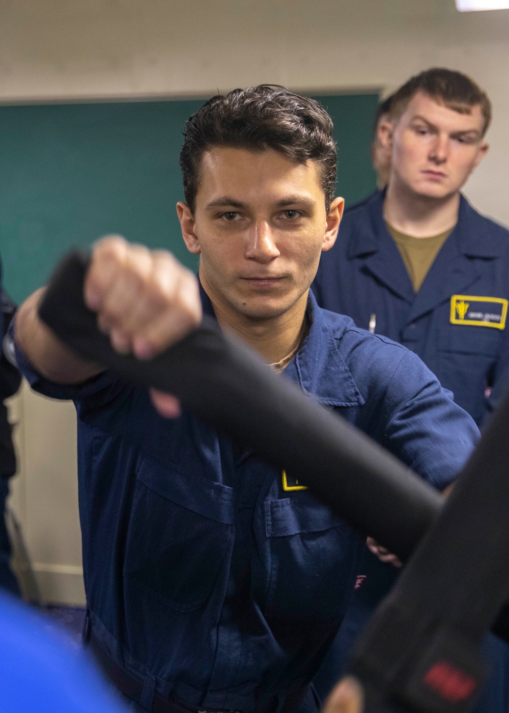 Tripoli Sailors Attend Security Training