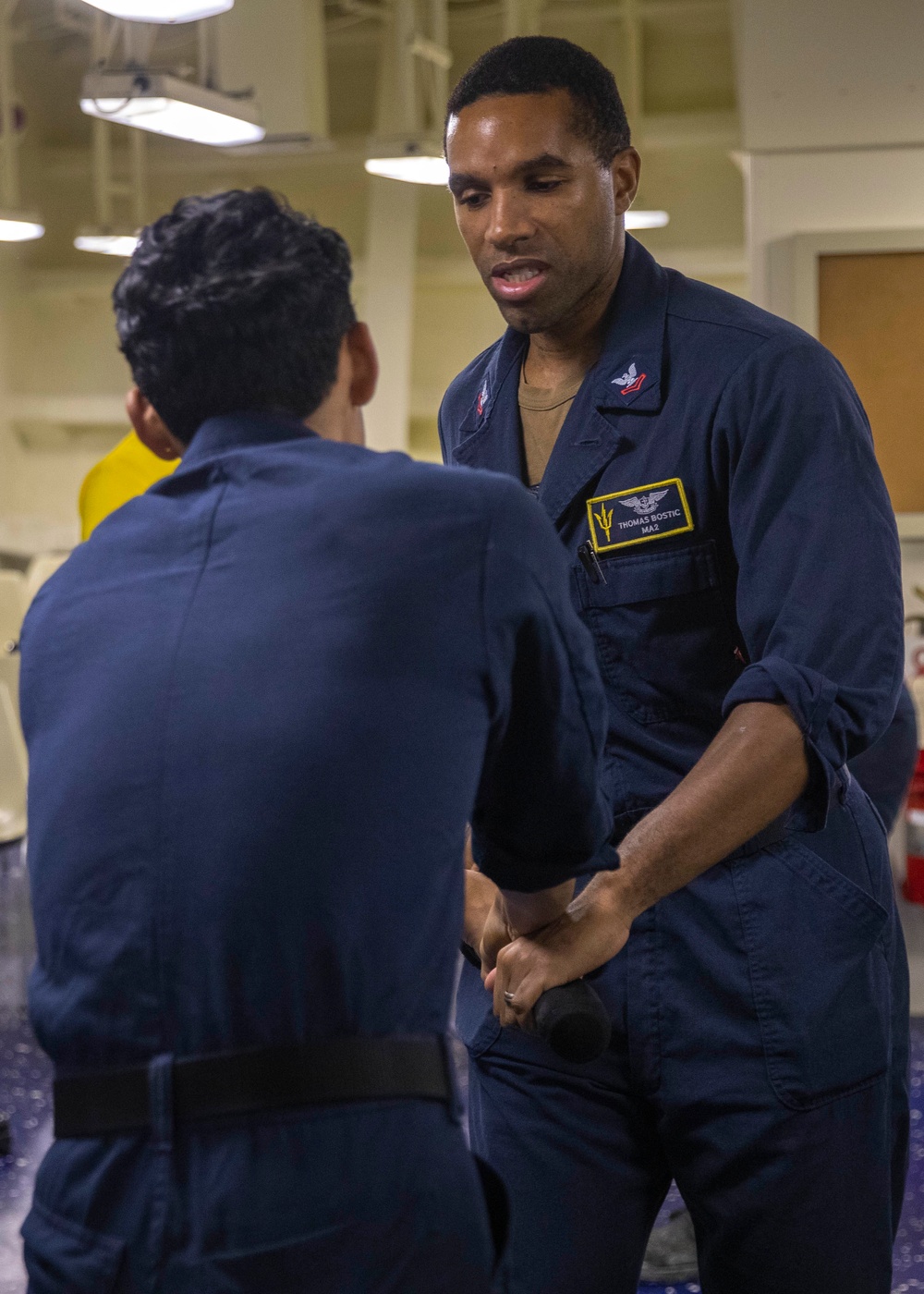 Tripoli Sailors Attend Security Training