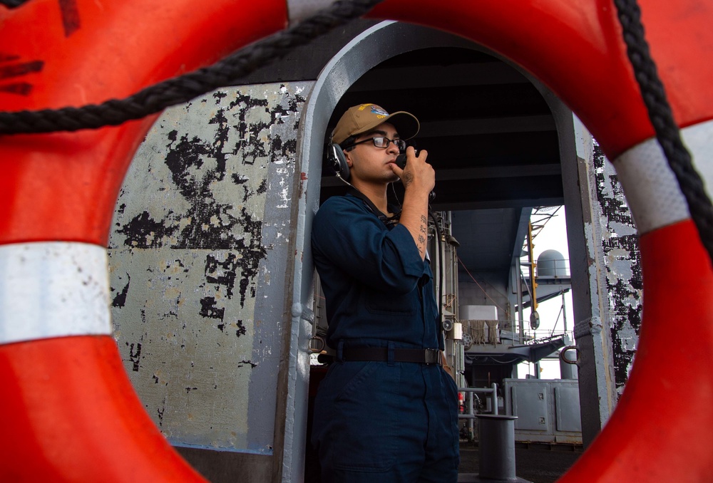 The Harry S. Truman Carrier Strike Group is on a scheduled deployment in the U.S. Naval Forces Europe area of operations, employed by U.S. Sixth Fleet to defend U.S., allied and partner interests.