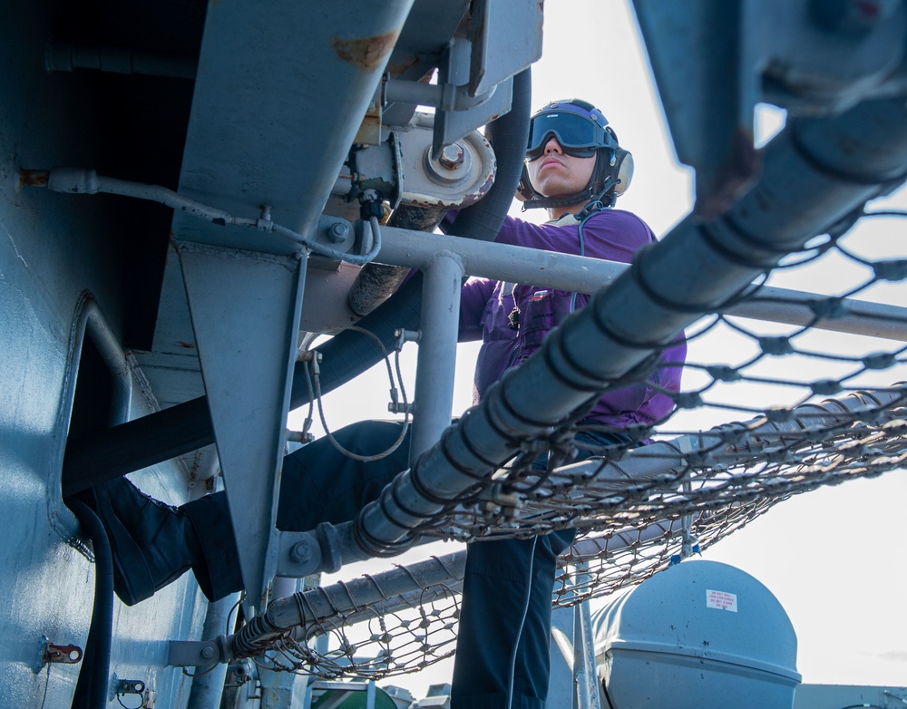 The Harry S. Truman Carrier Strike Group is on a scheduled deployment in the U.S. Naval Forces Europe area of operations, employed by U.S. Sixth Fleet to defend U.S., allied and partner interests.