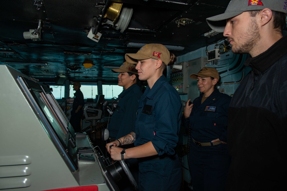 The Harry S. Truman Carrier Strike Group is on a scheduled deployment in the U.S. Naval Forces Europe area of operations, employed by U.S. Sixth Fleet to defend U.S., allied and partner interests.