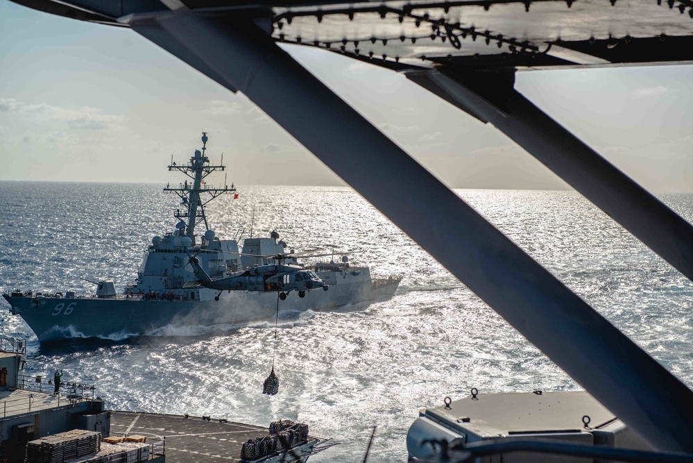 The Harry S. Truman Carrier Strike Group is on a scheduled deployment in the U.S. Naval Forces Europe area of operations, employed by U.S. Sixth Fleet to defend U.S., allied and partner interests.