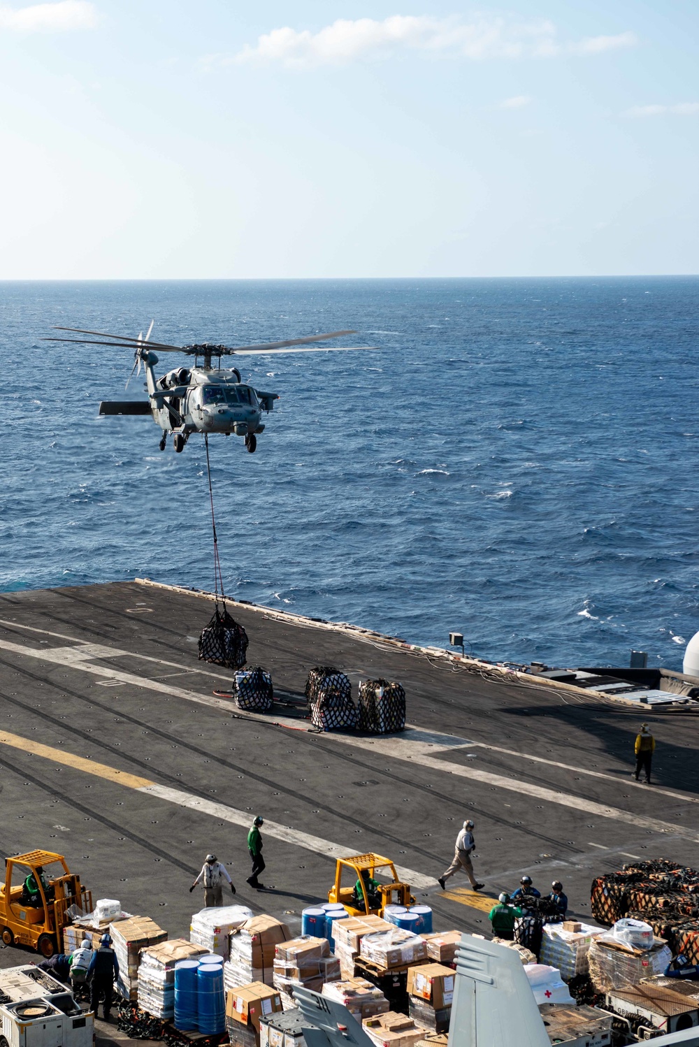 The Harry S. Truman Carrier Strike Group is on a scheduled deployment in the U.S. Naval Forces Europe area of operations, employed by U.S. Sixth Fleet to defend U.S., allied and partner interests.