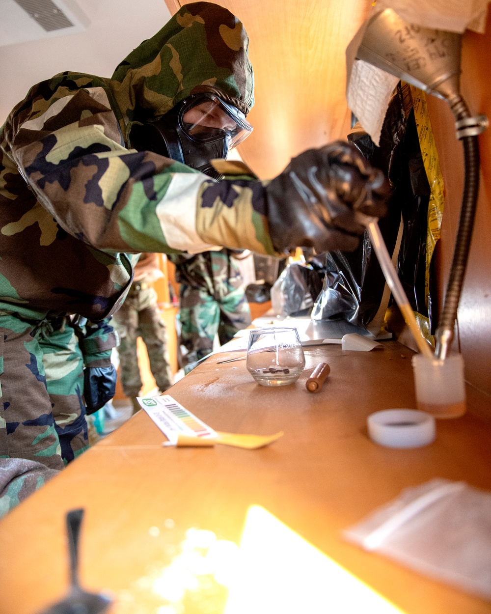 Illicit lab training