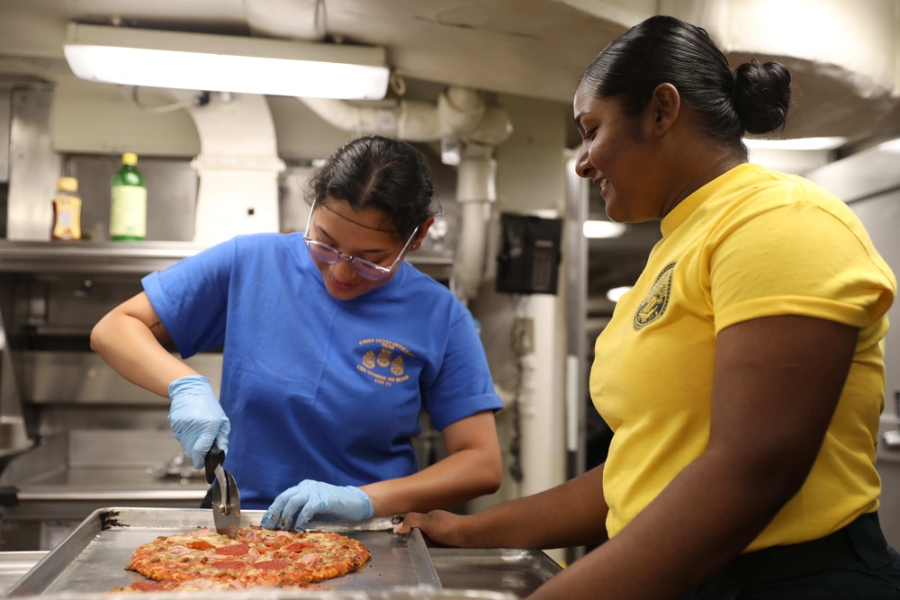 Daily Operations Aboard USS George H.W. Bush (CVN 77)