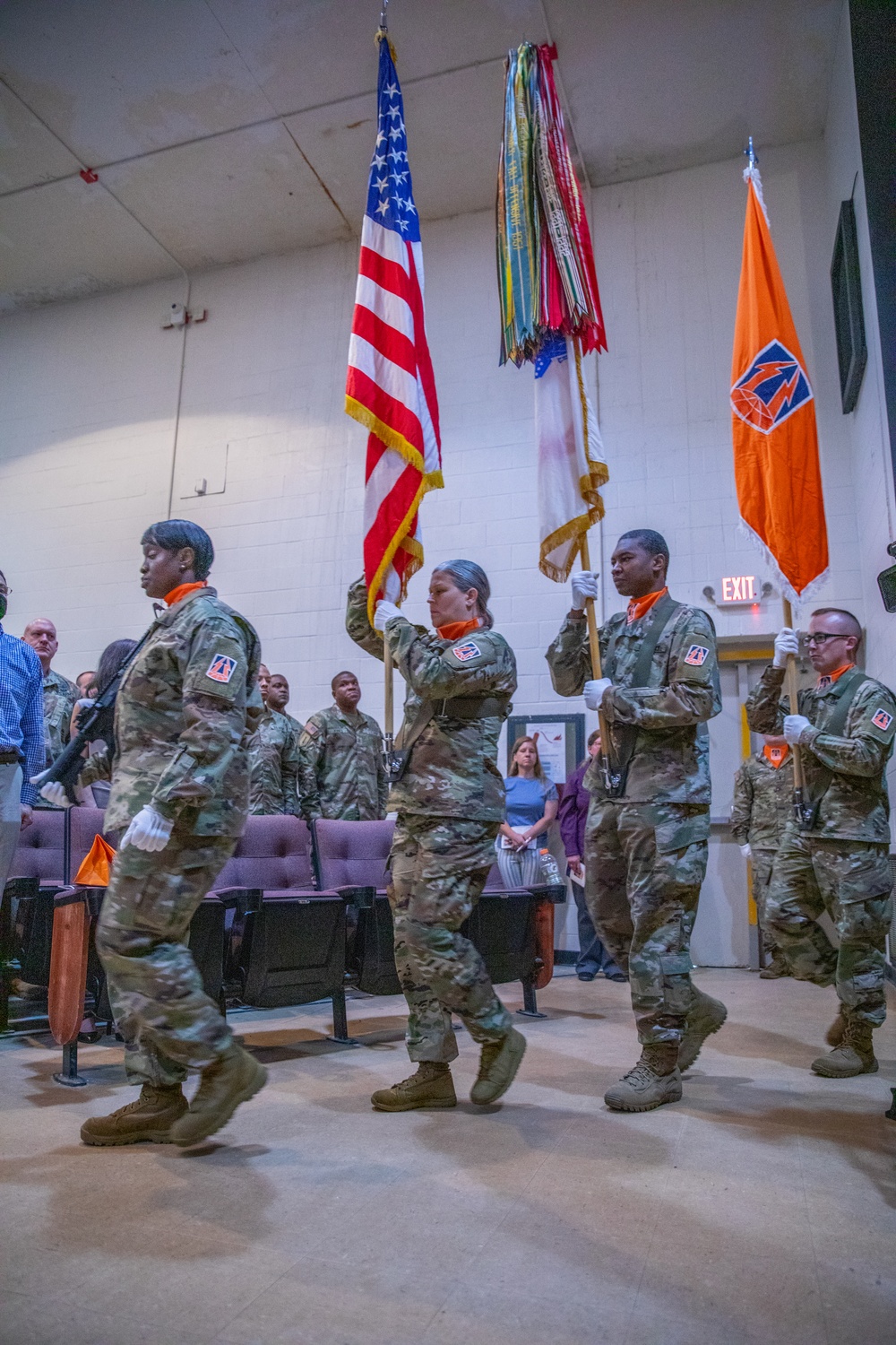 335th Signal Command (Theater) Change of Command ceremony