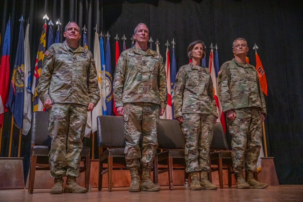 335th Signal Command (Theater) Change of Command ceremony