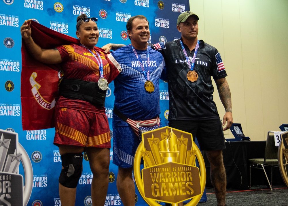2022 Warrior Games Shooting Medal Ceremony