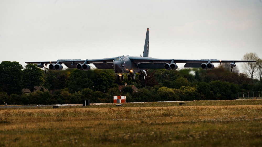 Bomber Task Force - Europe 22-3: 23rd Expeditionary Bomb Squadron Arrives at RAF Fairford