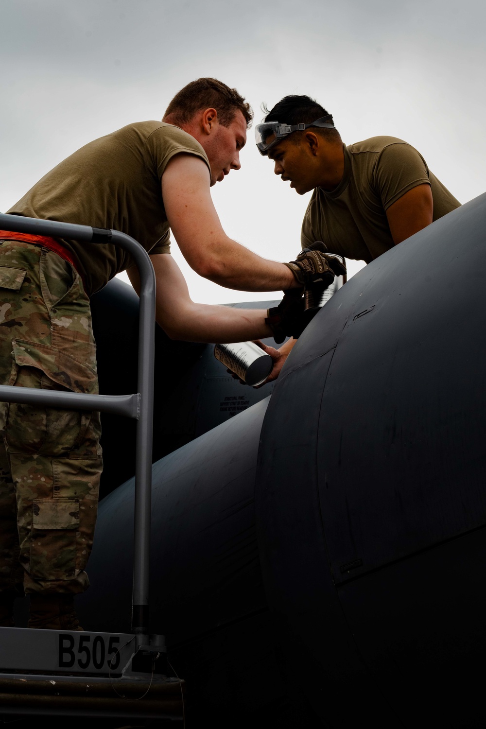 Bomber Task Force - Europe 22-3: 23rd Expeditionary Bomb Squadron Arrives at RAF Fairford