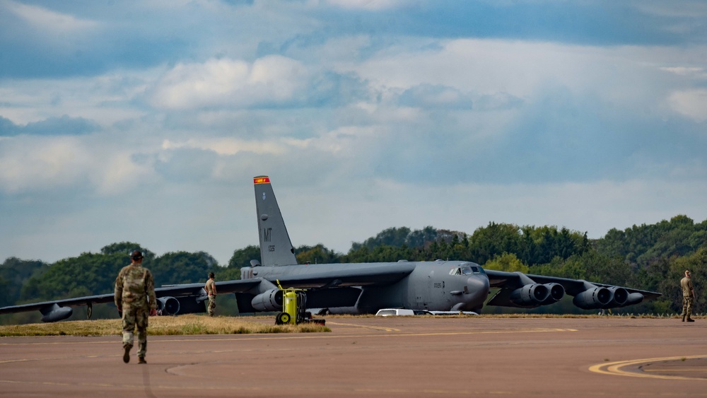 Bomber Task Force - Europe 22-3: 23rd Expeditionary Bomb Squadron Arrives at RAF Fairford