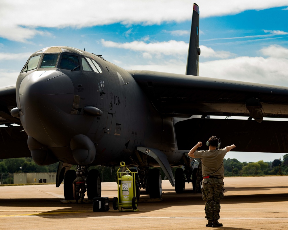 Bomber Task Force - Europe 22-3: 23rd Expeditionary Bomb Squadron Arrives at RAF Fairford