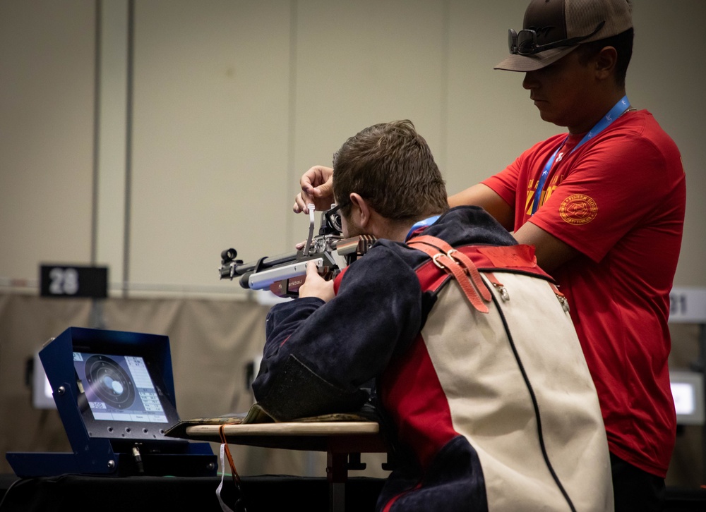 2022 DoD Warrior Games Team Marine Corps - Shooting Competition