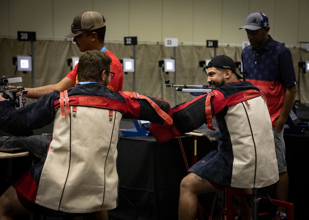 2022 DoD Warrior Games Team Marine Corps - Shooting Competition