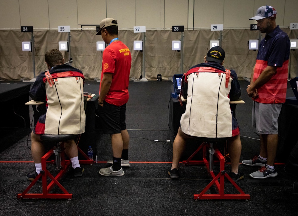 2022 DoD Warrior Games Team Marine Corps - Shooting Competition