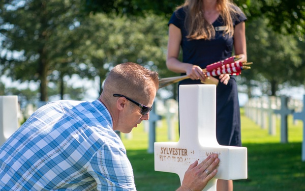 Weaponizing legacy: 435 AGOW leaders visit Normandy