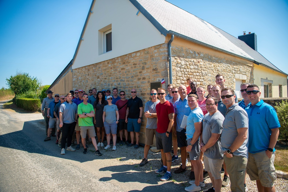 Weaponizing legacy: 435 AGOW leaders visit Normandy