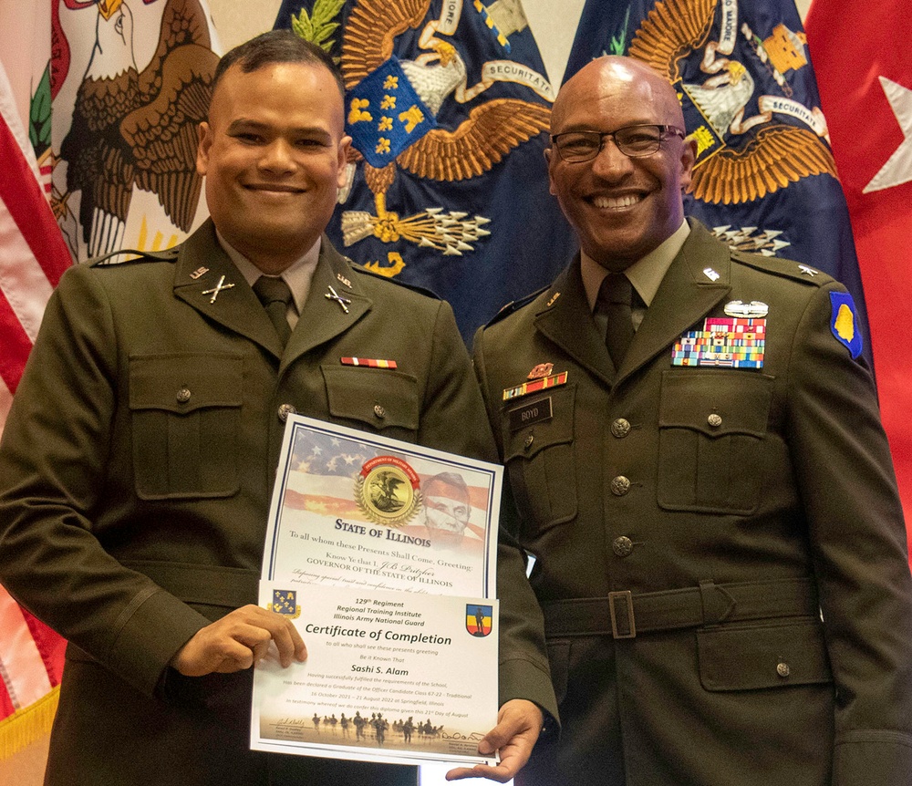 Soldiers Graduate OCS, Earn Commission as U.S. Army Officers