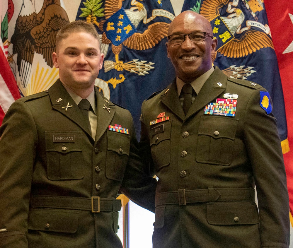 Soldiers Graduate OCS, Earn Commission as U.S. Army Officers