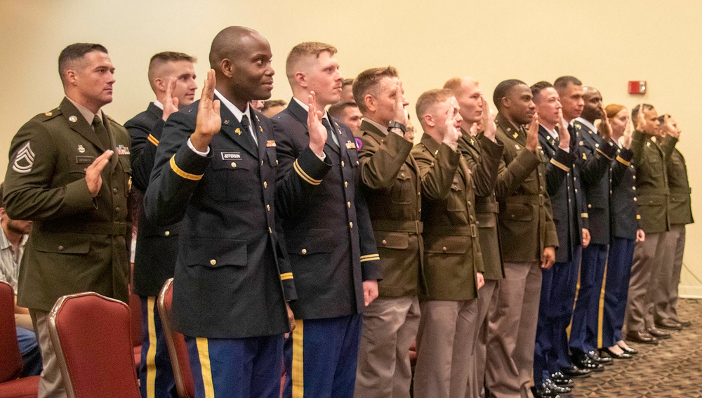 Soldiers Graduate OCS, Earn Commission as U.S. Army Officers