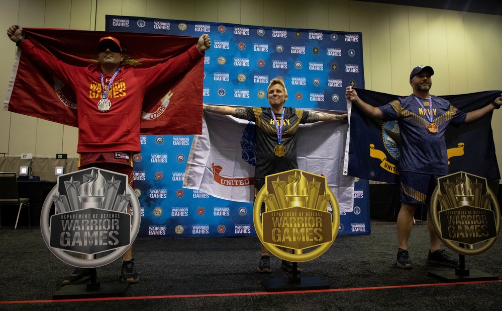 2022 DoD Warrior Games Team Marine Corps - Shooting Competition Award Ceremony