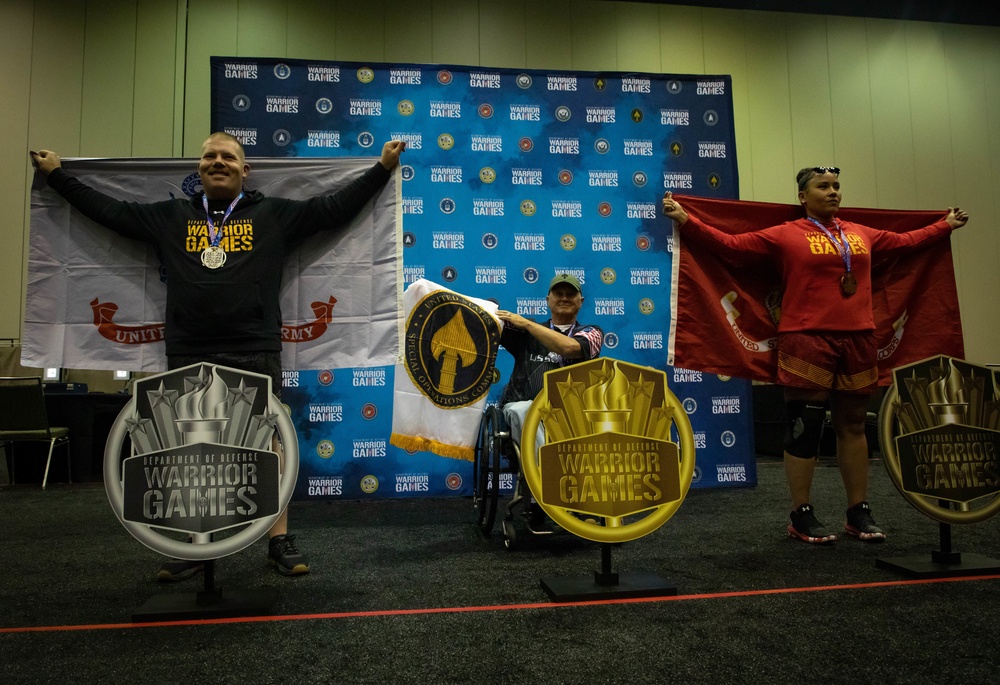 2022 DoD Warrior Games Team Marine Corps - Shooting Competition Award Ceremony