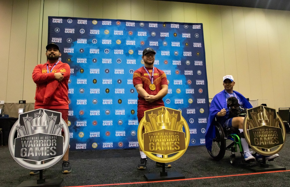 2022 DoD Warrior Games Team Marine Corps - Shooting Competition Award Ceremony