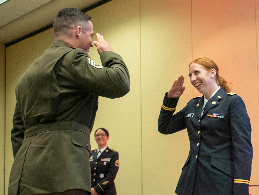 Soldiers Graduate OCS, Earn Commission as U.S. Army Officers