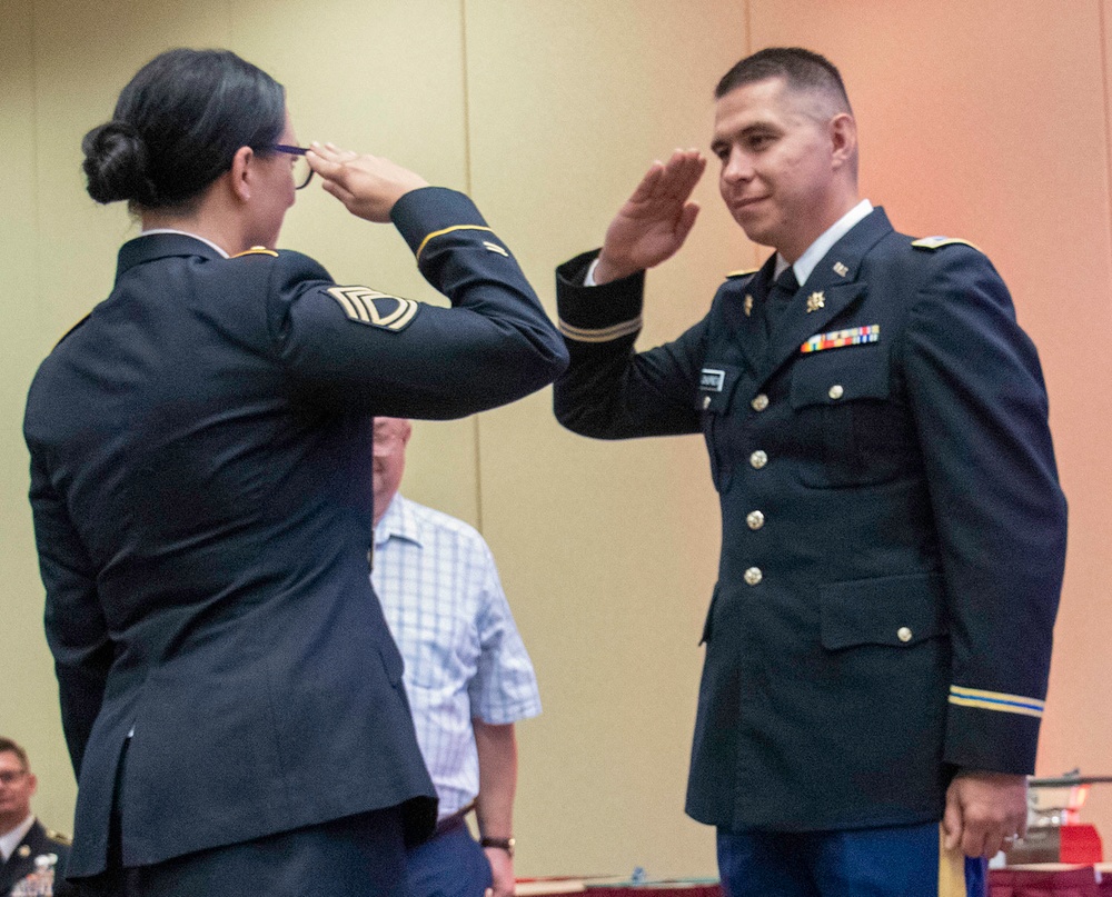 Soldiers Graduate OCS, Earn Commission as U.S. Army Officers