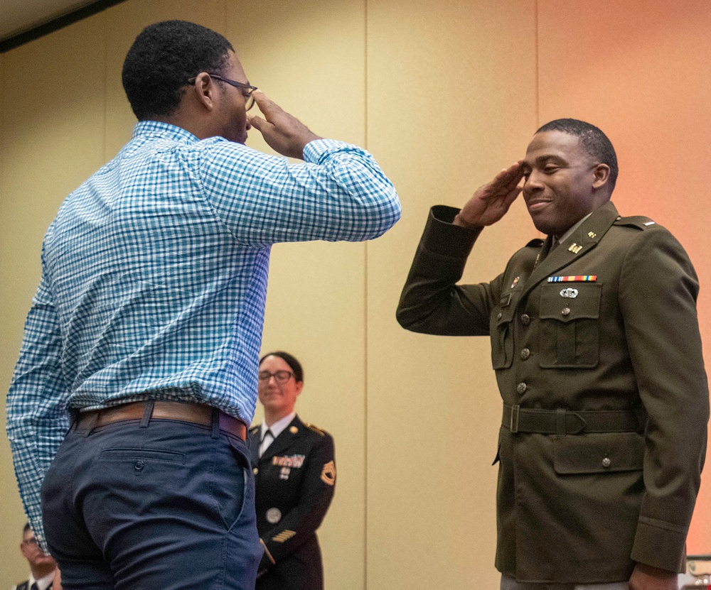 Soldiers Graduate OCS, Earn Commission as U.S. Army Officers