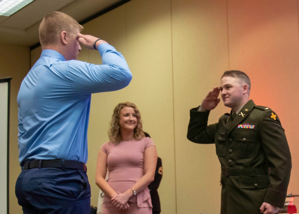 Soldiers Graduate OCS, Earn Commission as U.S. Army Officers