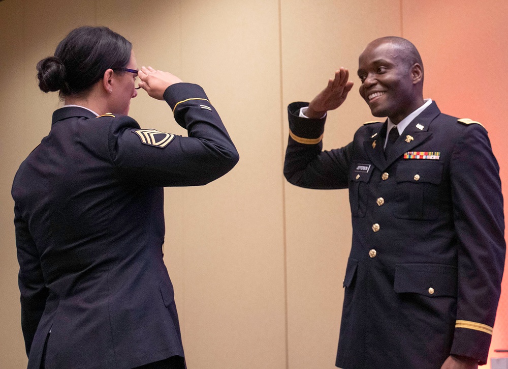 Soldiers Graduate OCS, Earn Commission as U.S. Army Officers