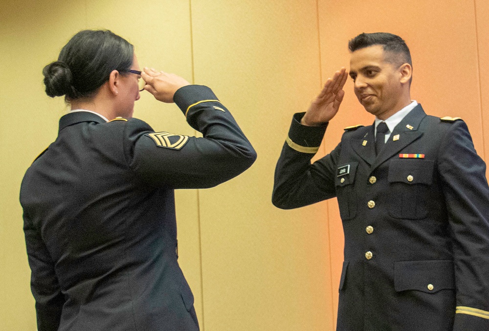 Soldiers Graduate OCS, Earn Commission as U.S. Army Officers