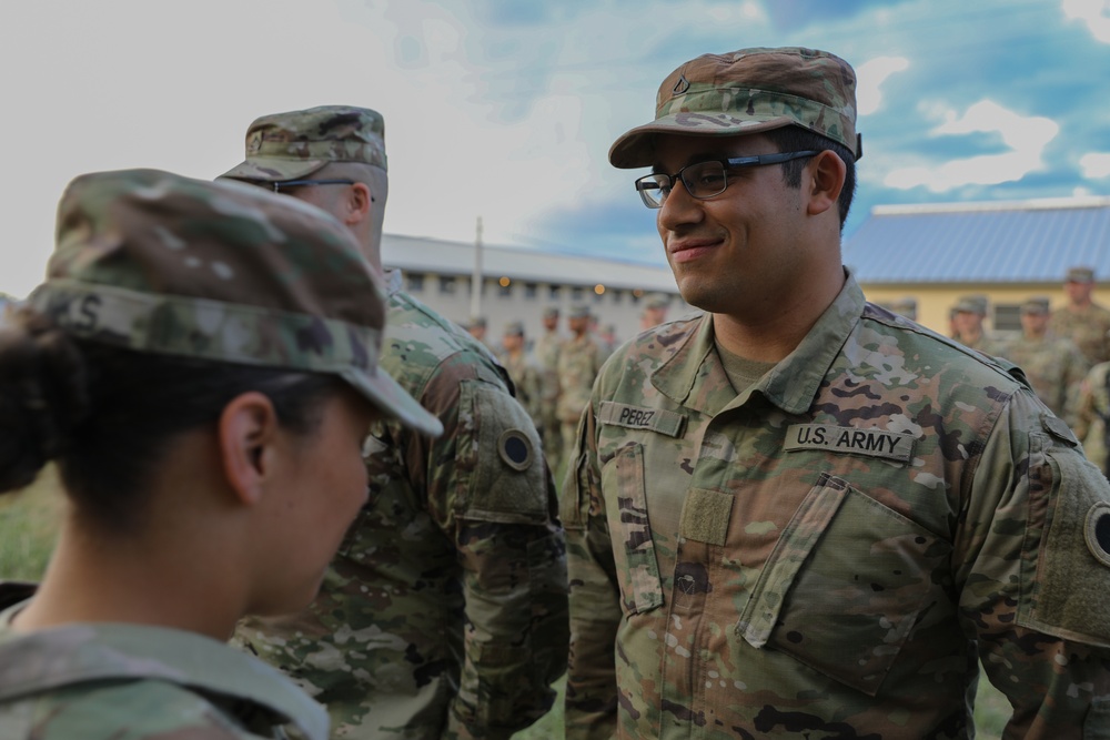 37th Infantry Brigade Combat Team holds ceremony during annual training