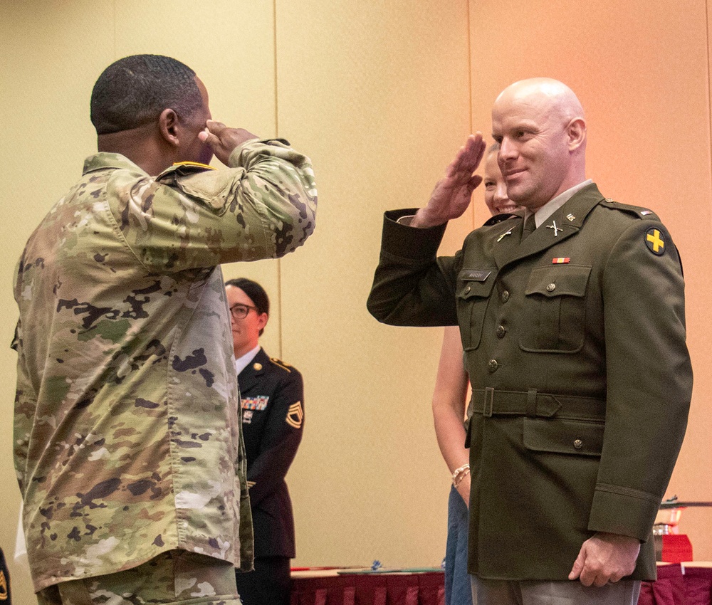 Soldiers Graduate OCS, Earn Commission as U.S. Army Officers