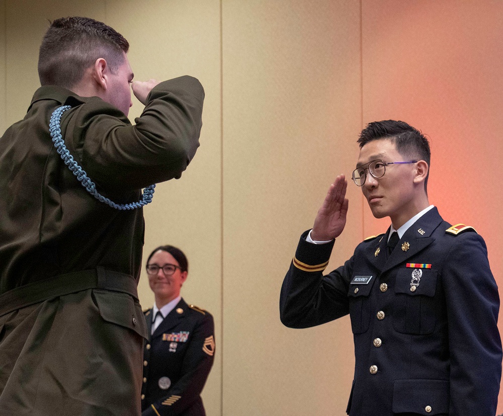 Soldiers Graduate OCS, Earn Commission as U.S. Army Officers