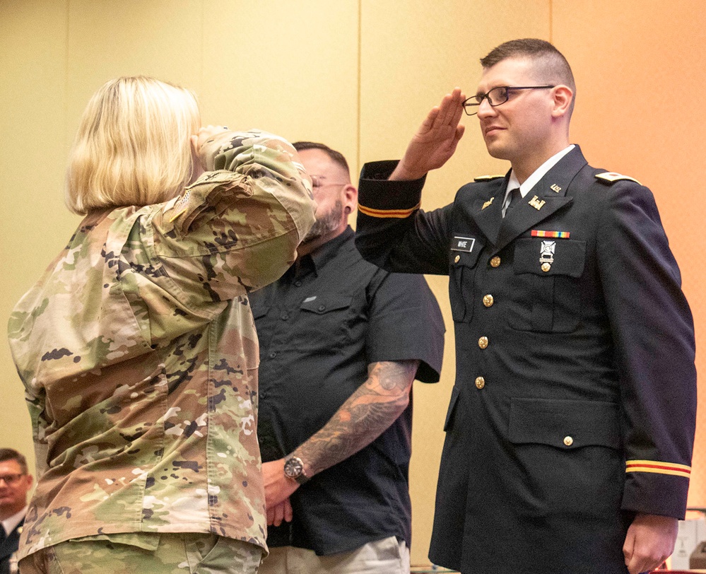 Soldiers Graduate OCS, Earn Commission as U.S. Army Officers