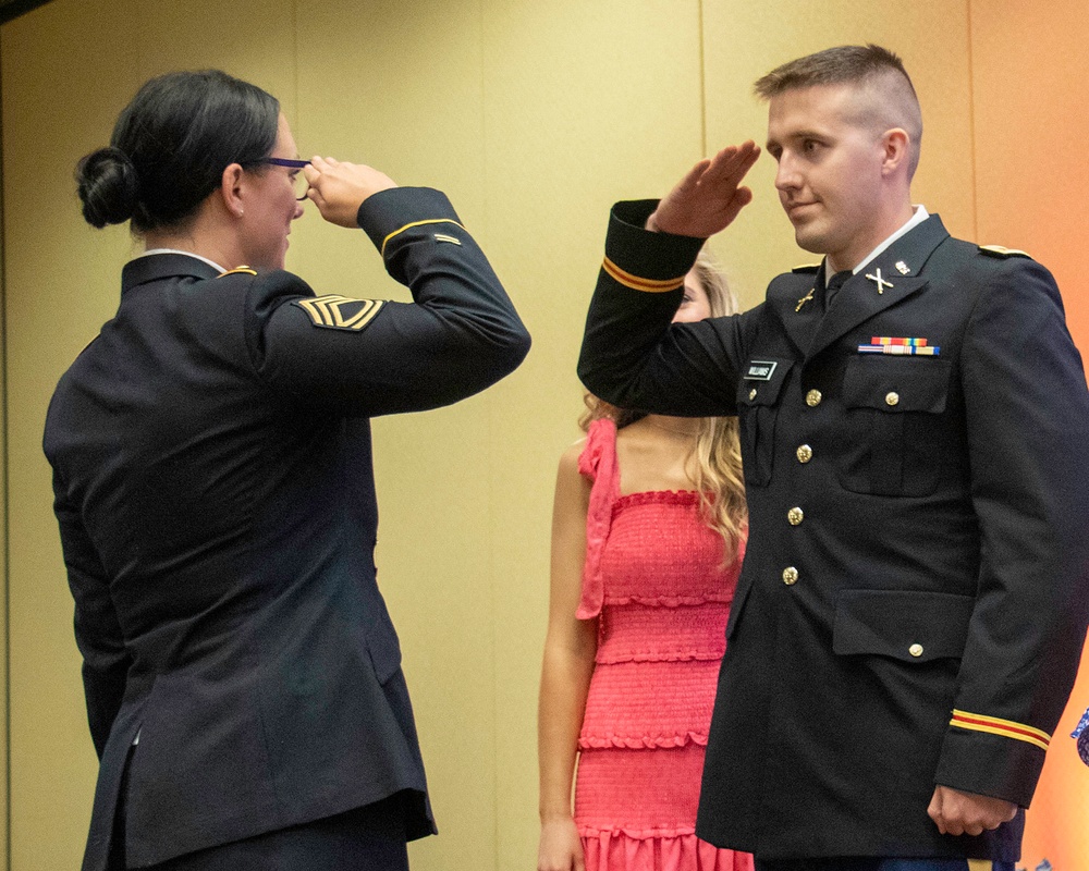 Soldiers Graduate OCS, Earn Commission as U.S. Army Officers