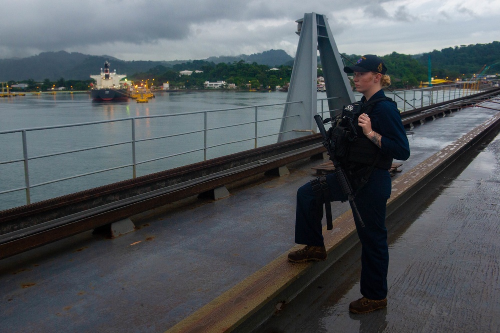 Frank Cable Departs Subic Bay, Philippines