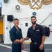 USNS Mercy Conducts All Hands Call