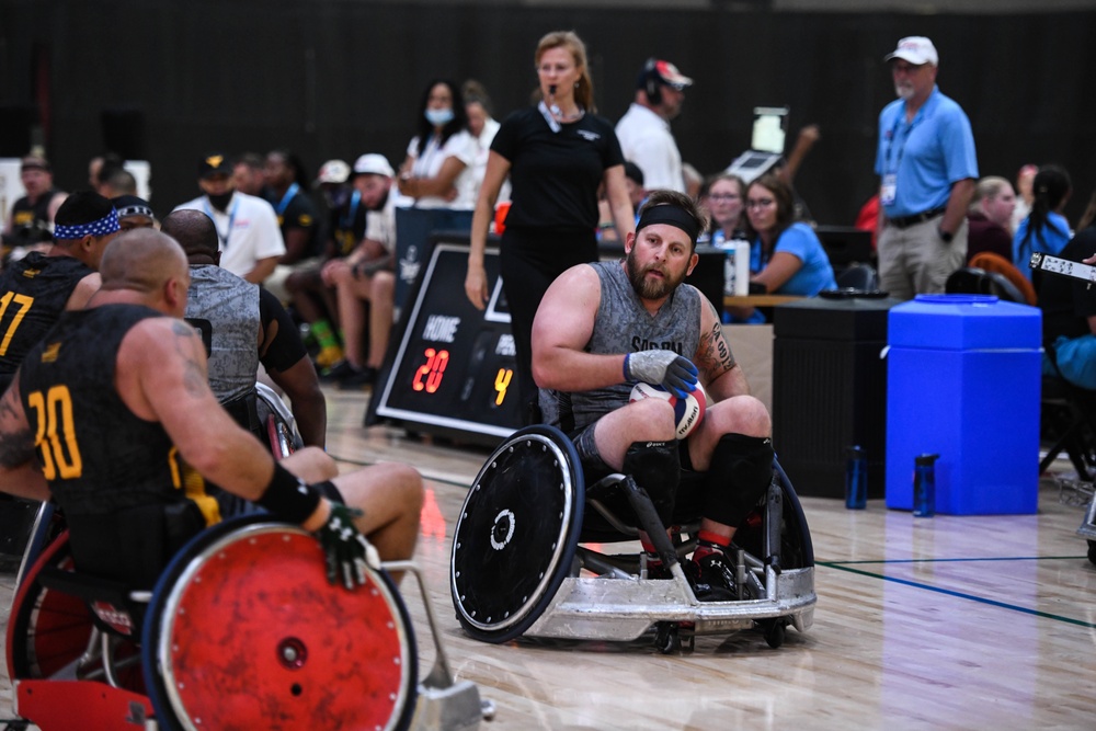 2022 DoD Warrior Games Wheelchair Rugby