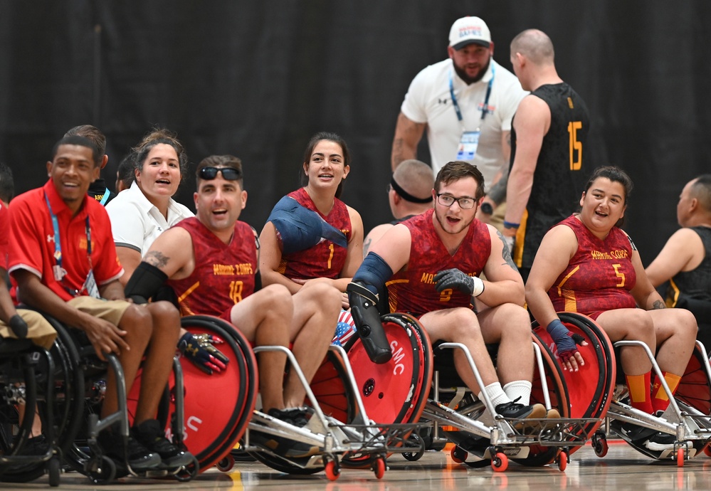 2022 DoD Warrior Games Wheelchair Rugby